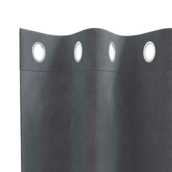 Verduisterende gordijnen 2 pcs Lichtgrijs 140 x 260 cm Fluweel 5