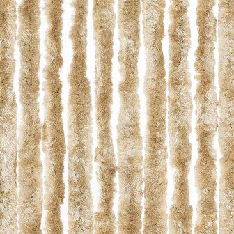 Vliegengordijn 56x200 cm chenille beige 6