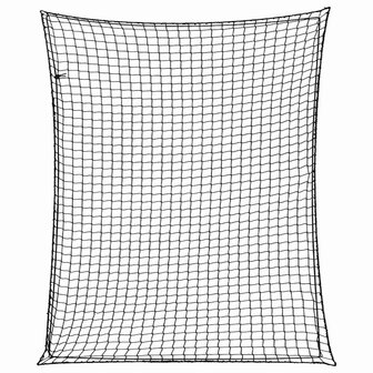 Aanhangwagennet elastisch touw 3x2,5 m polypropeen zwart 1