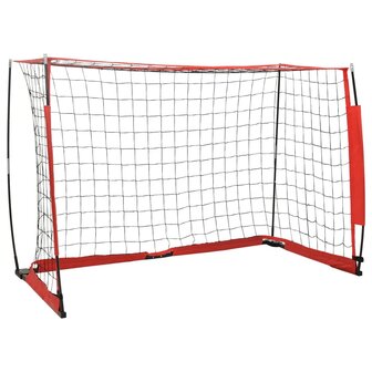 Voetbaldoel 184x91x124,5 cm staal 1