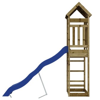 Speelhuis ge&iuml;mpregneerd grenenhout 5