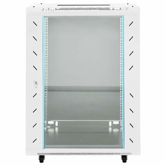 Netwerkkast 15U 19" IP20 60x45x86 cm grijs 3