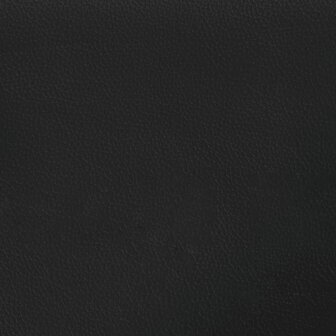 Hoofdbordkussen "Zadar" Zwart 100 cm Kunstleer 8