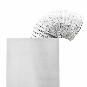Wandafzuigkap 756 m&sup3;/u 90 cm roestvrij staal wit 8
