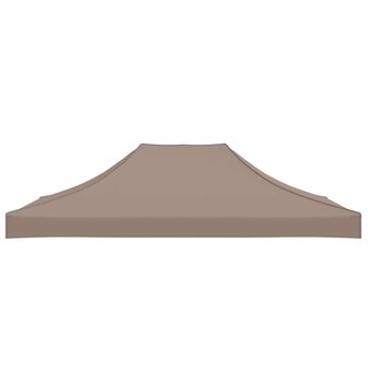 Partytentdak 270 g/m&sup2; 4x3 m taupe 4