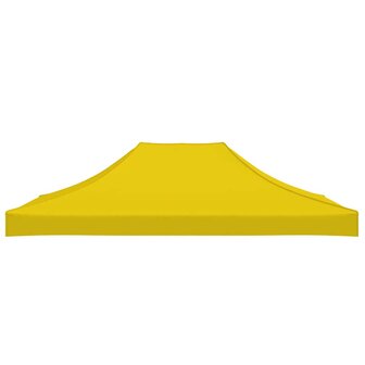 Partytentdak 270 g/m&sup2; 4x3 m geel 4