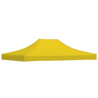Partytentdak 270 g/m&sup2; 4x3 m geel 5