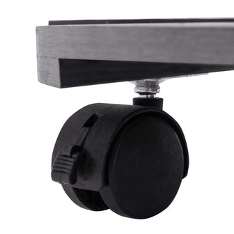 Plantentrolleys 4 st &Oslash;30x7,5 cm HKC grijs 5