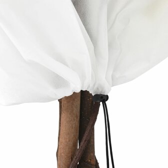 Plantenhoezen met trekkoord 4 st 70 g/m&sup2; 0,8x1 m 7