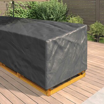 Meubelhoes Zwart 325 x 325 x 80 cm 210D Oxford Stof 4