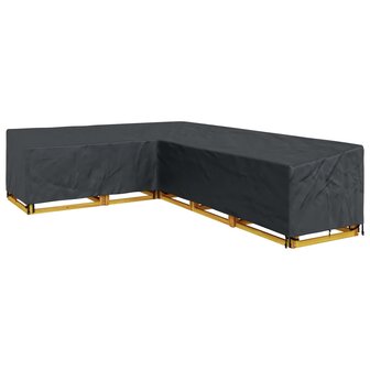 Meubelhoes Zwart 355 x 275 x 80 cm 210D Oxford Stof 3