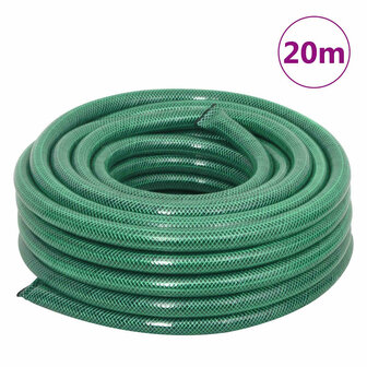 Slanghaspel met slangkoppelset 0,75" 20 m vrijstaand PVC groen 9