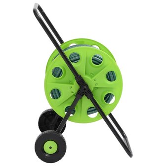 Slanghaspelkar en slangkoppelset 0,75" staand 30 m PVC groen 3
