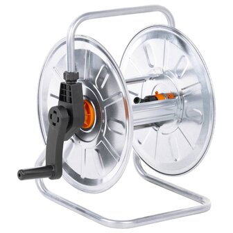Slanghaspel voor 50 m 1/2" slang wandmontage staal 1