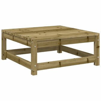Tuinvoetenbank 70x70x30 cm ge&iuml;mpregneerd grenenhout 6