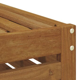 Buiten Voetenbank Massief Acaciahout Naturel 59 x 59 x 37 cm 6