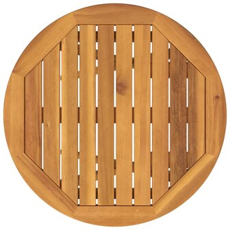 Tuin Bistroset 3 pcs Bruin Massief Acaciahout 9