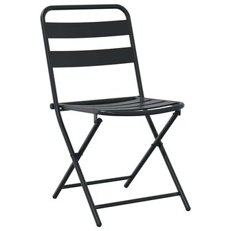 Tuin Bistroset 3 pcs Antraciet Staal 5