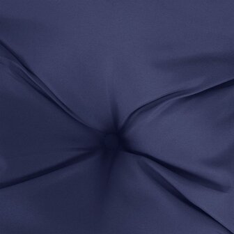 Zitkussen rond &Oslash; 60x11 cm oxford stof marineblauw 5