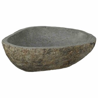 Rivierensteen wasbak Lichtgrijs 52 x 40 x 15 cm Riviersteen 2