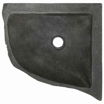 Wasbak Grijs (30-37) x (30-37) x 12 cm Riviersteen 6