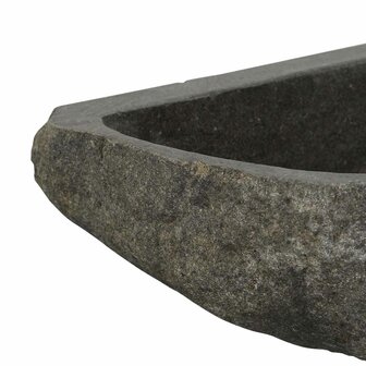 Wasbak Grijs (30-37) x (30-37) x 12 cm Riviersteen 7