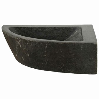 Wasbak Grijs (38-45) x (38-45) x 12 cm Riviersteen 4