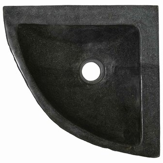 Wasbak Grijs (38-45) x (38-45) x 12 cm Riviersteen 6
