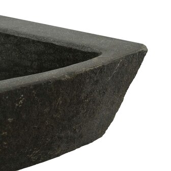 Wasbak Grijs (38-45) x (38-45) x 12 cm Riviersteen 7