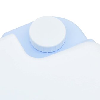 Campingtoilet Lichtblauw en Wit 41,5 x 36,5 x 30 cm Polyetheen 7