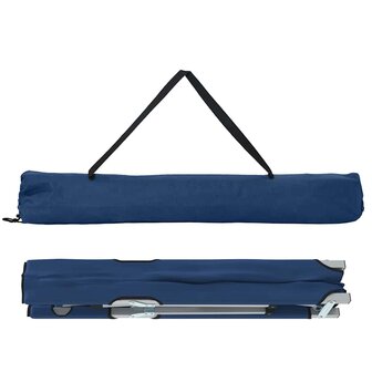 Opvouwbaar Veldbed Blauw 194 x 62,5 x 42,5 cm 5