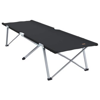 Opvouwbaar Veldbed Zwart 194 x 62,5 x 42,5 cm 2