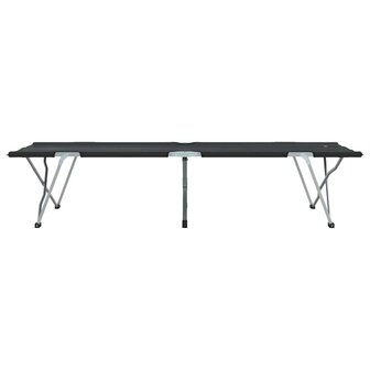 Opvouwbaar Veldbed Zwart 194 x 62,5 x 42,5 cm 6
