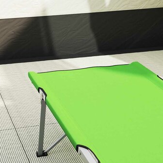 Opvouwbaar Veldbed Groen 194 x 62,5 x 42,5 cm 3