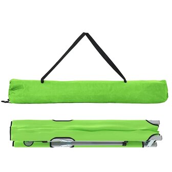 Opvouwbaar Veldbed Groen 194 x 62,5 x 42,5 cm 5