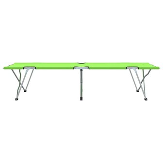 Opvouwbaar Veldbed Groen 194 x 62,5 x 42,5 cm 6