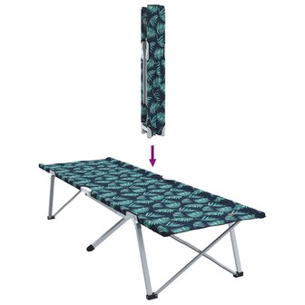 Opvouwbaar Veldbed Blad Bossen 194 x 62,5 x 42,5 cm 9