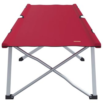 Opvouwbaar Veldbed 2 pcs Rood 194 x 62,5 x 42,5 cm 5