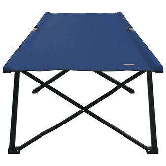 Opvouwbaar Veldbed Blauw 206 x 76 x 74 cm Oxford en Staal 4