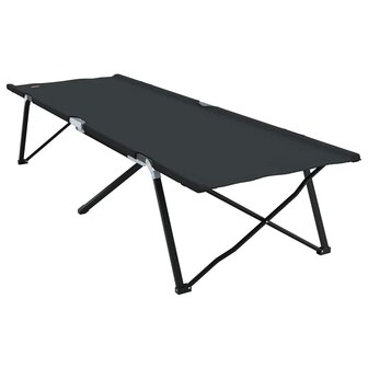 Opvouwbaar Veldbed Zwart 206 x 76 x 74 cm Oxford en Staal 7
