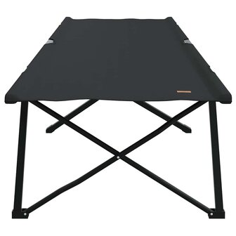 Opvouwbaar Veldbed 2 pcs Zwart 206 x 76 x 74 cm 5