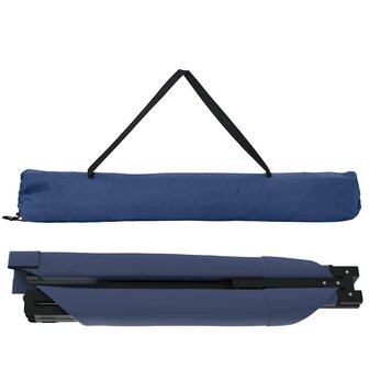 Opvouwbaar Veldbed 2 pcs Blauw 193 x 69 x 45 cm Oxford stof 6