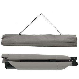 Opvouwbaar Veldbed 2 pcs Grijs 193 x 69 x 45 cm Oxford stof 6