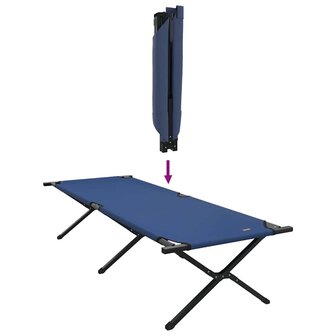Opvouwbaar Veldbed Blauw 210 x 80 x 46 cm Oxford stof 9