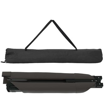 Opvouwbaar Veldbed Zwart 210 x 80 x 46 cm Oxford stof 5