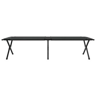 Opvouwbaar Veldbed Zwart 210 x 80 x 46 cm Oxford stof 6
