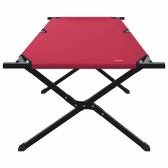 Opvouwbaar Veldbed Rood 210 x 80 x 46 cm Oxford stof 4