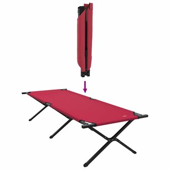 Opvouwbaar Veldbed Rood 210 x 80 x 46 cm Oxford stof 9