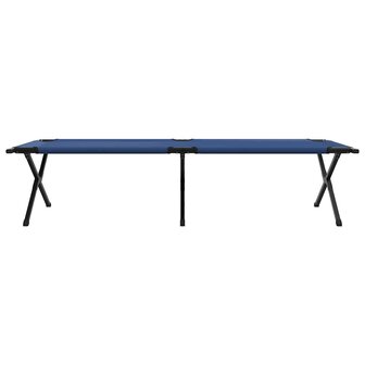 Opvouwbaar Veldbed 2 pcs Blauw 210 x 80 x 46 cm Oxford stof 7