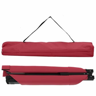Opvouwbaar Veldbed 2 pcs Rood 210 x 80 x 46 cm Oxford stof 6